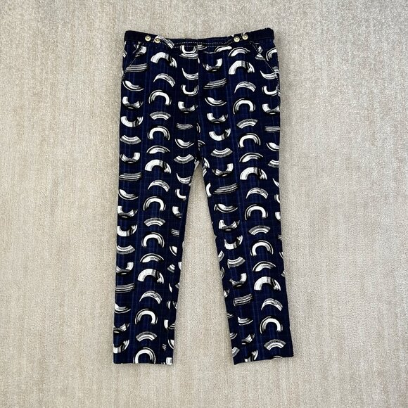 Anthropologie Pants - Anthropologie Cartonnier Cropped Cotton Trousers Pants 10